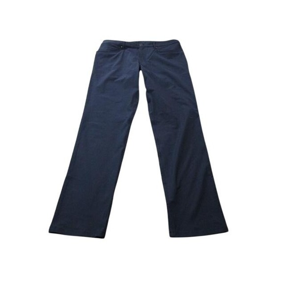 Lululemon Pants Mens 36x34 Blue ABC Pant Classic Warpstreme Chino Stretch